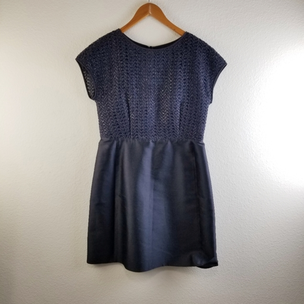 Lafayette 148 Cap Sleeve Dress Sz 10